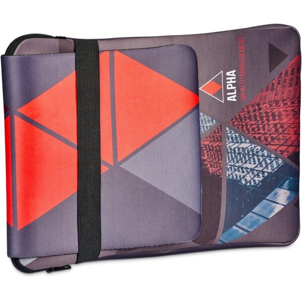 Hoppla Grotto 13 inch Neoprene Laptop Sleeve With Build-In Mouse Pad - Image 2
