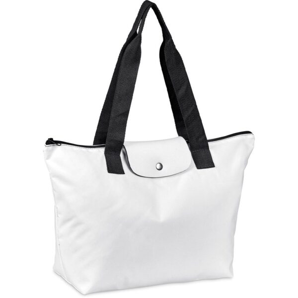 Hoppla Rosebank Polyester Roll-Up Tote Bag - Image 4