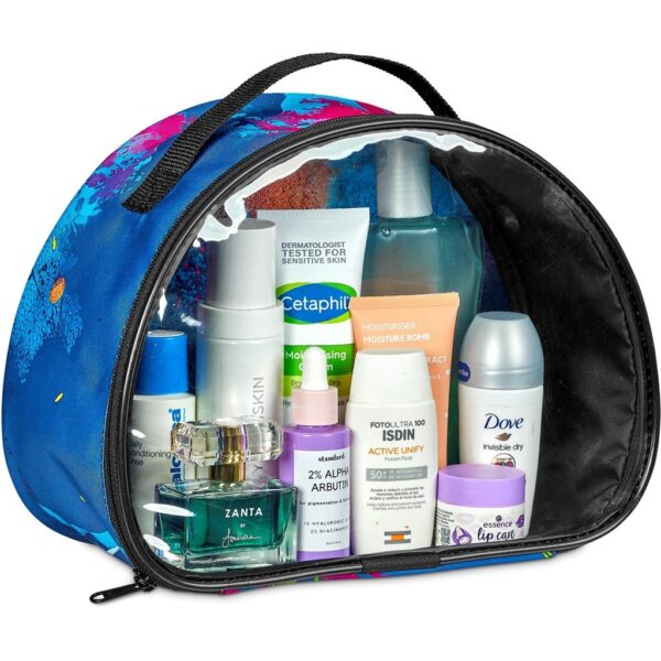 Hoppla Aloe Toiletry Bag With PVC Front Window - Image 5