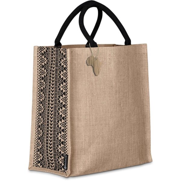 Andy Cartwright Symmetry Jute Tote - Image 5