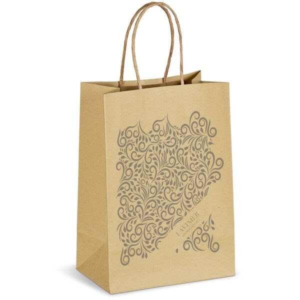 Altitude Ecological Digital Print Mini Paper Gift Bag 150gsm - Image 5