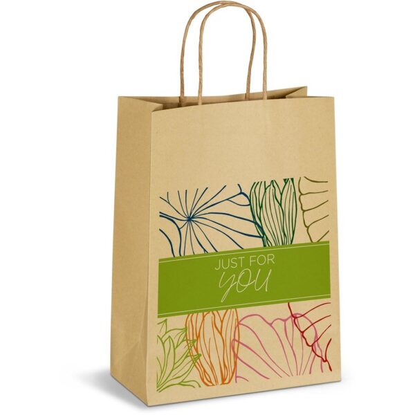Altitude Ecological Digital Print Midi Paper Gift Bag 150gsm - Image 2