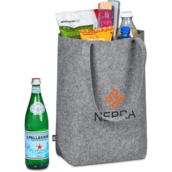 Okiyo Oceania Recycled PET Felt Tote - Image 4