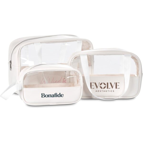 Eva & Elm Chanelle Super Toiletry & Cosmetic Bag - Image 3