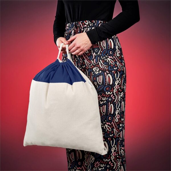 Kooshty Dominica Jumbo Cotton Drawstring Bag - Image 5