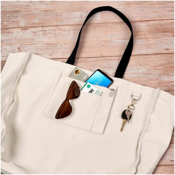 Kooshty Barbados Large Cotton Beach Bag - Image 6