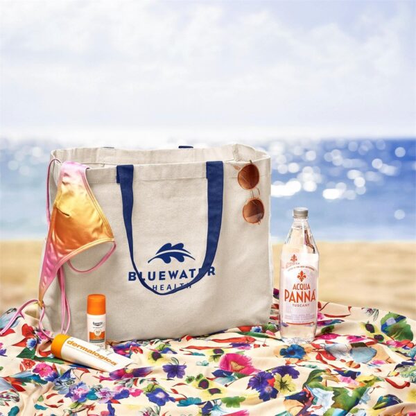 Kooshty Barbados Large Cotton Beach Bag - Image 4