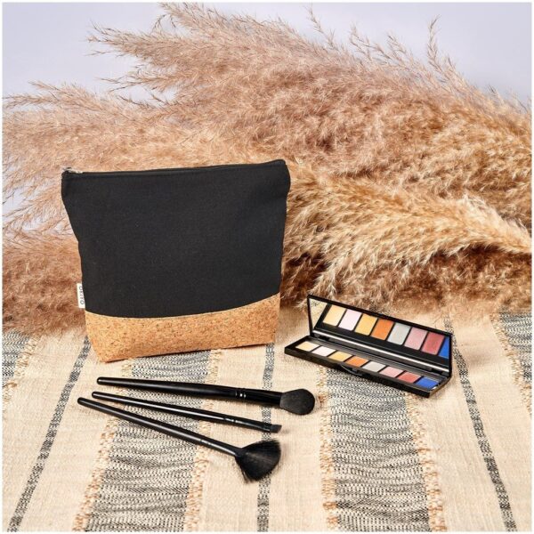 Okiyo Koruku Cork & Cotton Cosmetic Bag - Image 5