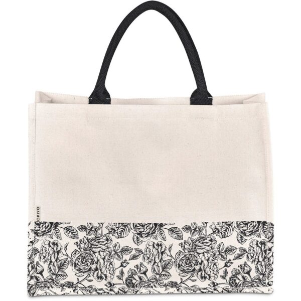Okiyo Hana Printed Cotton Tote - Image 7