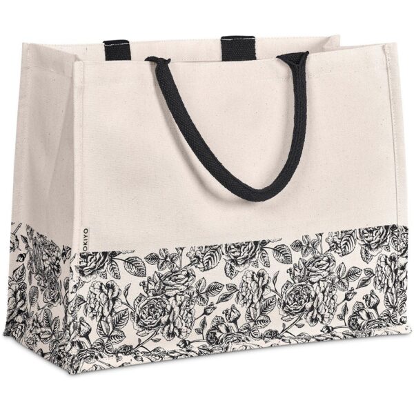 Okiyo Hana Printed Cotton Tote - Image 5