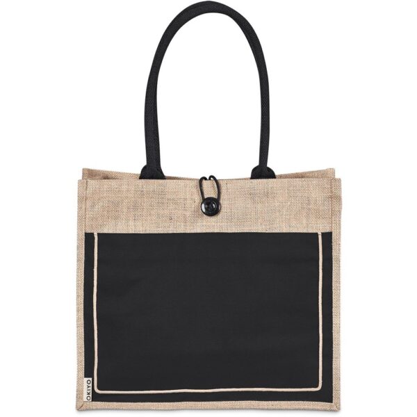 Okiyo Umi Jute & Cotton Tote - Image 5