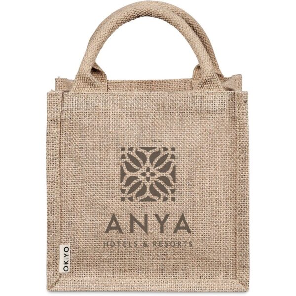Okiyo Miyag Mini Jute Gift Bag - Image 4