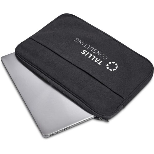 Okiyo Suri Recycled Cotton Laptop Sleeve - Image 4
