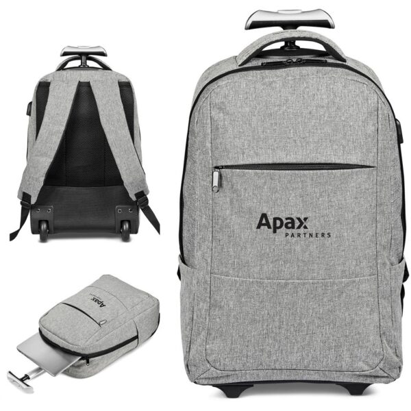 Swiss Cougar San Marino Laptop Trolley Backpack - Image 2