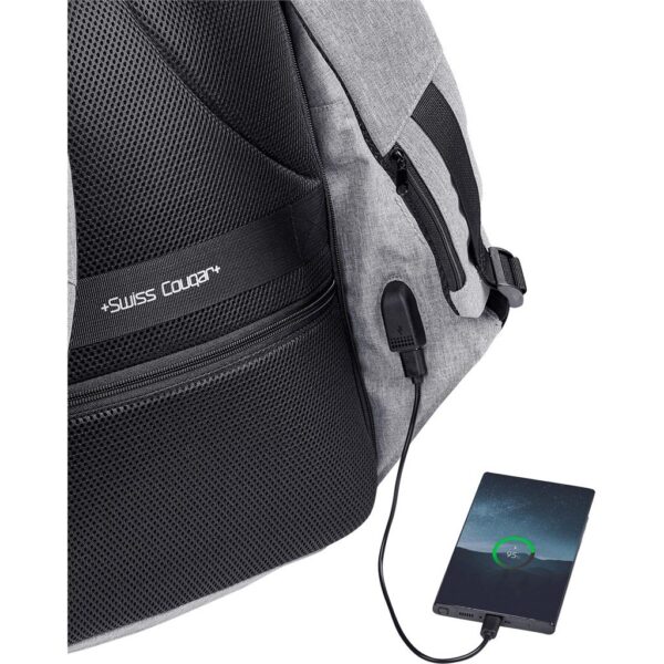 Swiss Cougar Palencia Anti-Theft Laptop Backpack - Image 3