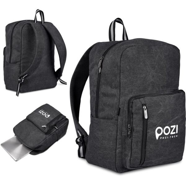 Serendipio Northbridge Canvas Laptop Backpack - Image 2