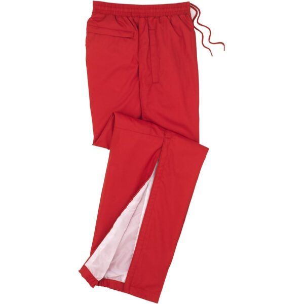 Unisex Flash Track Bottoms - Red - Image 2