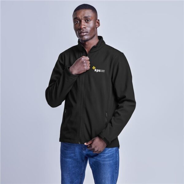 Mens Pinnacle Softshell Jacket - Image 2