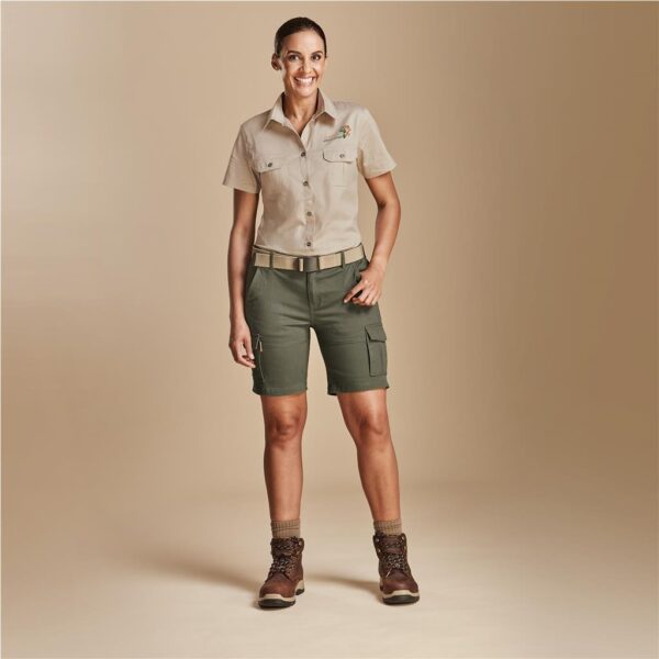 Ladies Meseta Twill Shorts - Image 2