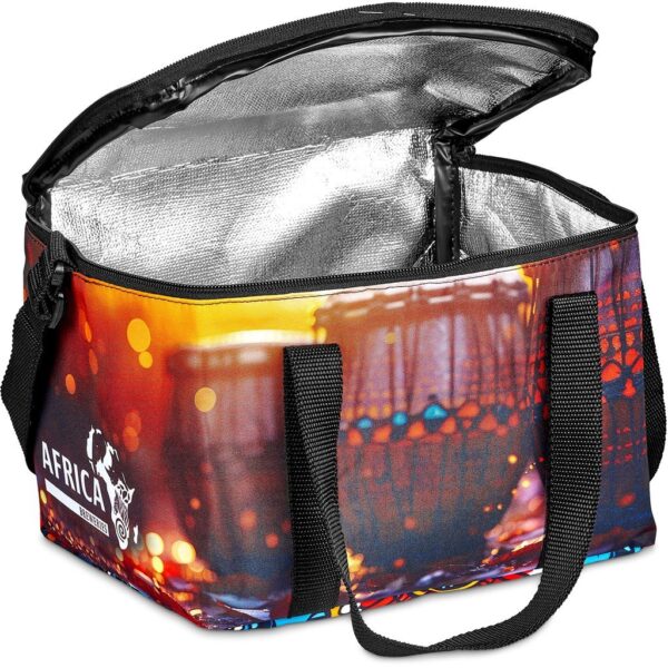 Hoppla Kruger Polyester 12-Can Cooler - Image 3