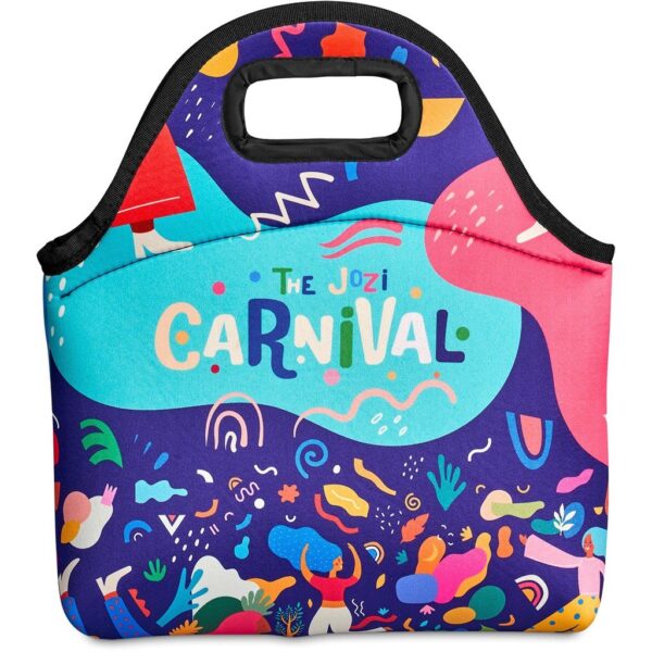Hoppla Hobie Neoprene Lunch Cooler with Cut Out Handle - Image 4