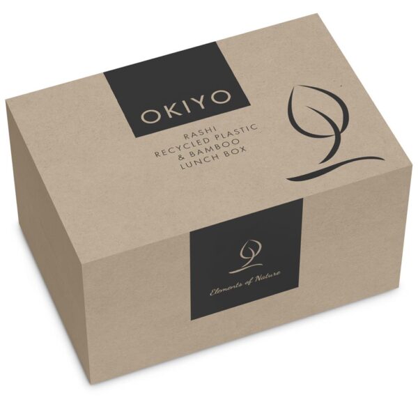 Okiyo Pasuta Recycled Plastic & Bamboo Lunch Box - Image 4