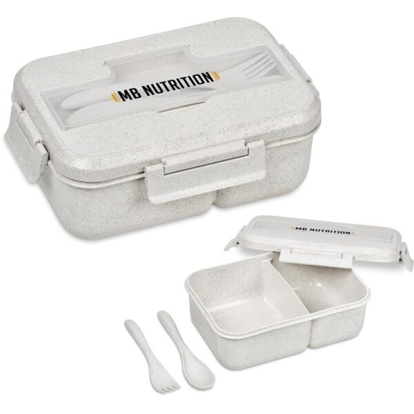Okiyo Ranchi Wheat Straw Lunch Box Set - Image 2