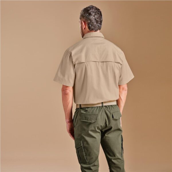 Mens Short Sleeve Mawenzi Twill Shirt - Image 4