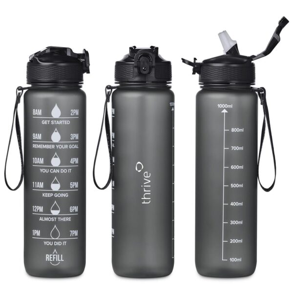 Eva & Elm Neptune Plastic Water Bottle - 1 Litre - Image 2
