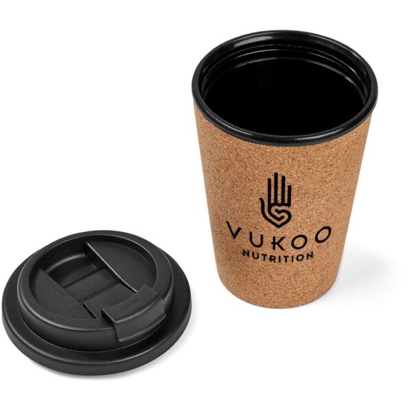 Okiyo Joki Cork & Wheat Straw Double-Wall Tumbler – 350ml - Image 4