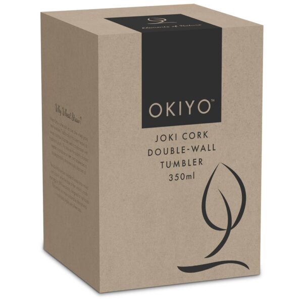 Okiyo Joki Cork & Wheat Straw Double-Wall Tumbler – 350ml - Image 5