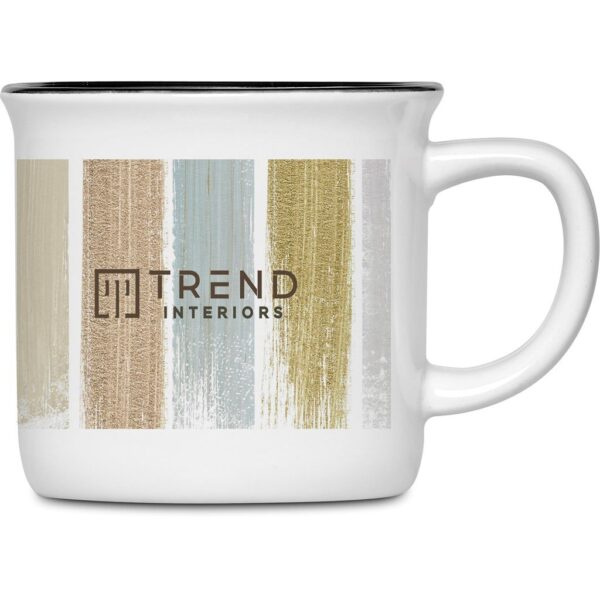 Serendipio York Ceramic Sublimation Coffee Mug - 280ml - Image 2
