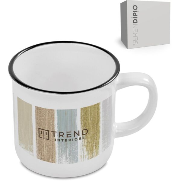 Serendipio York Ceramic Sublimation Coffee Mug - 280ml - Image 3