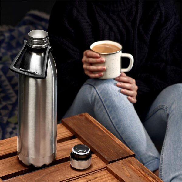 Serendipio Titan Stainless Steel Vacuum Water Bottle - 1.8 Litre - Image 4
