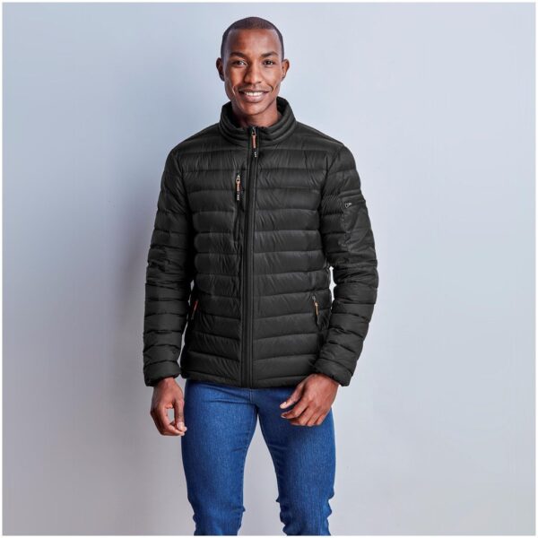 Mens Scotia Light Down Jacket - Black - Image 7