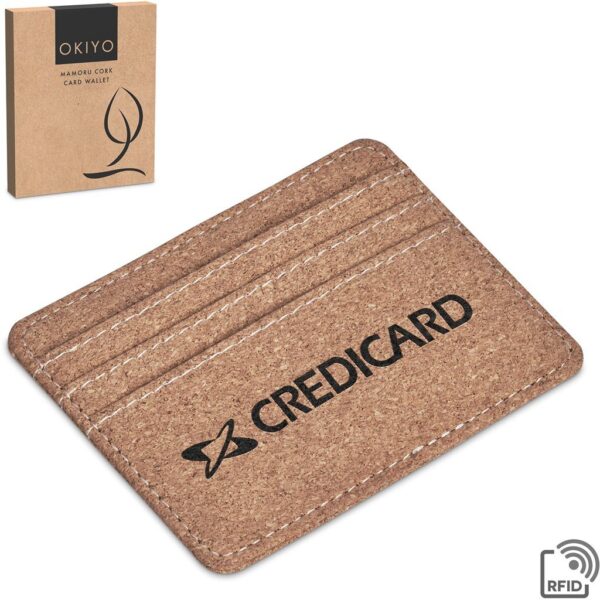 Okiyo Mamoru Cork Card Wallet - Image 3