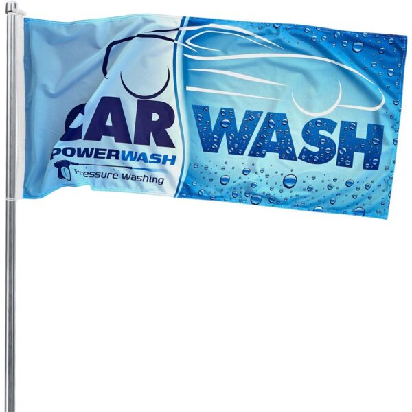 Champion Corporate Pole Flag 1300mm x 600mm - Image 2