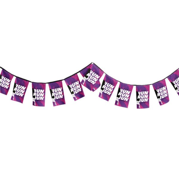Sublimated Single-Sided Polyester Rectangle Bunting - 10m - Image 3