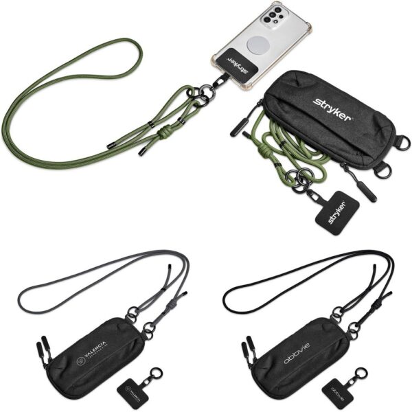 Altitude Glam Recycled PET Crossbody Bag & Phone Strap - Image 2