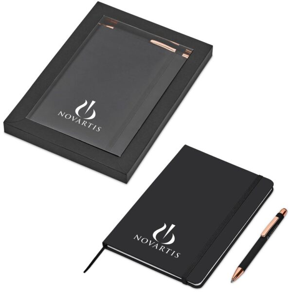 Sutton Notebook & Pen Set - Image 2