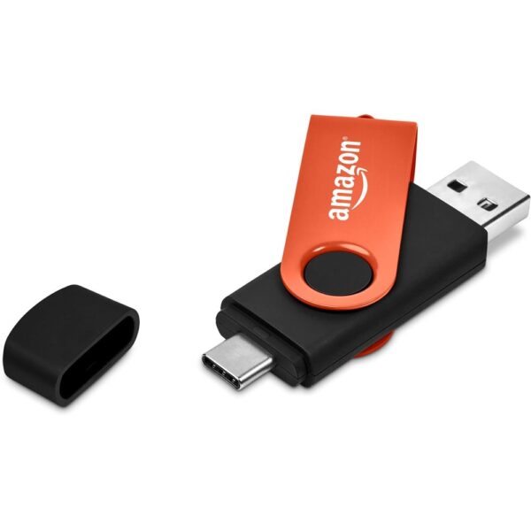 Shuffle Gyro Black Flash Drive – 8GB - Image 5