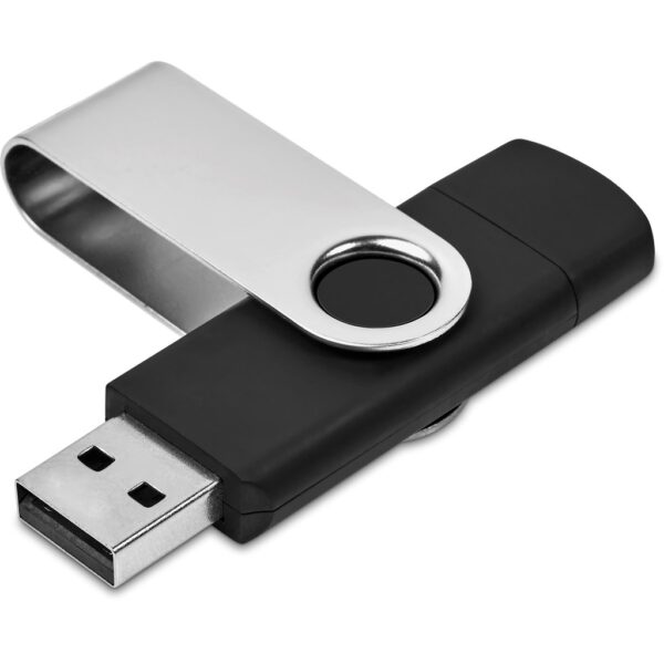 Shuffle Glint Flash Drive – 32GB - Silver - Image 5