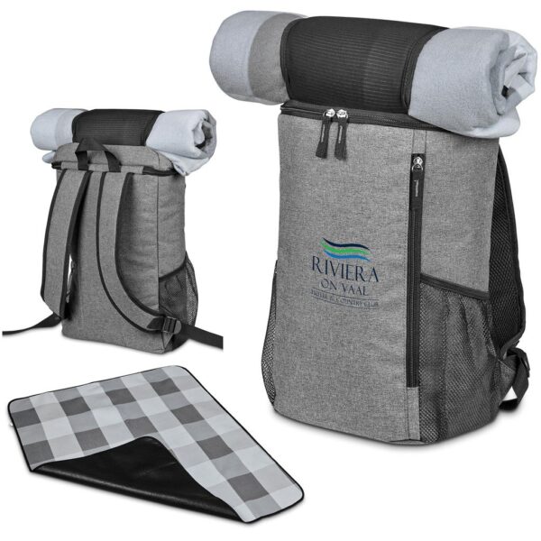 Summertide Backpack Cooler & Picnic Blanket - Image 2