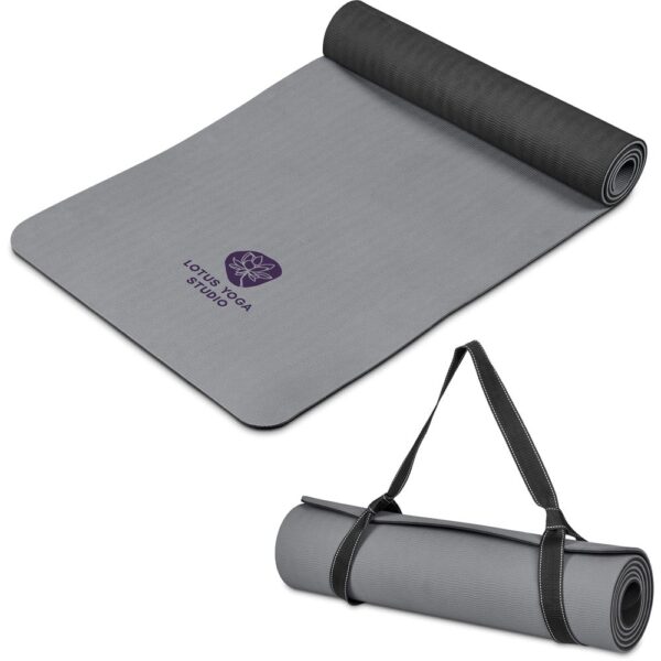 Eva & Elm Eclipse Two Tone Exercise Mat - Image 2