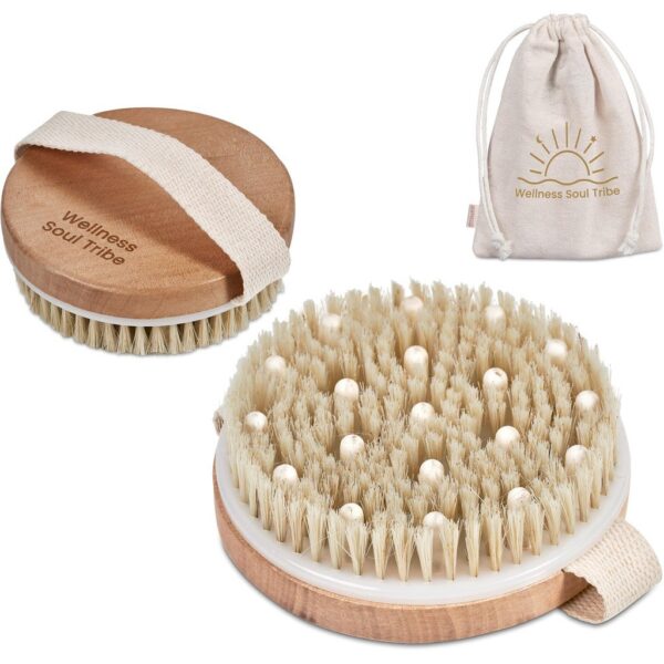 Eva & Elm Aura Bath Massage & Exfoliate Brush - Image 2