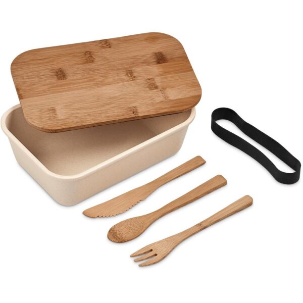 Kooshty Natura Plus Bamboo Fibre Lunch Box Set - Image 5