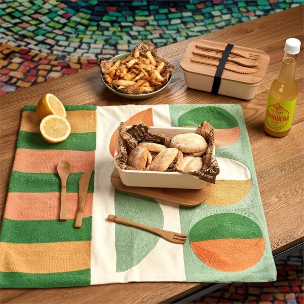 Kooshty Natura Plus Bamboo Fibre Lunch Box Set - Image 7
