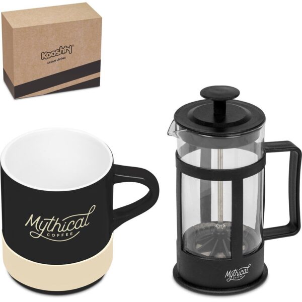 Kooshty Mixalot Black Koffee Set - Cream - Image 7