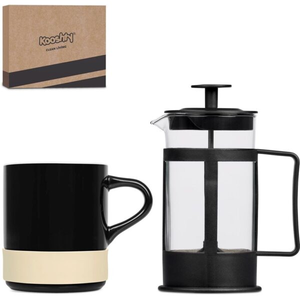 Kooshty Mixalot Black Koffee Set - Cream - Image 5