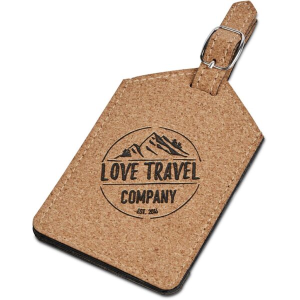 Okiyo Bouken Cork Luggage Tag - Image 2